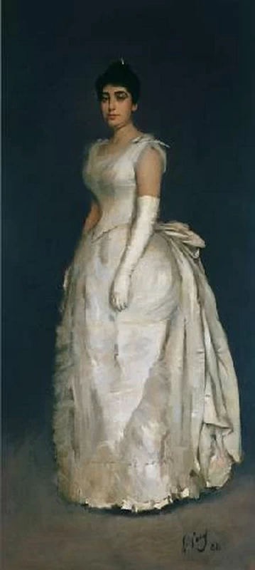 Ramon Casas - Montserrat Casas, 1888, Fondazione Banco Santander